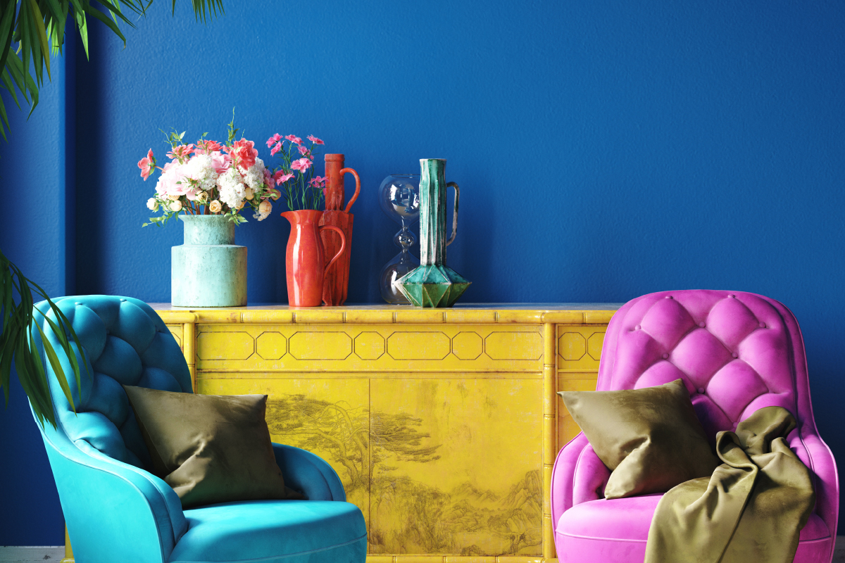 Embrace Maximalism With These Bold Paint Trends