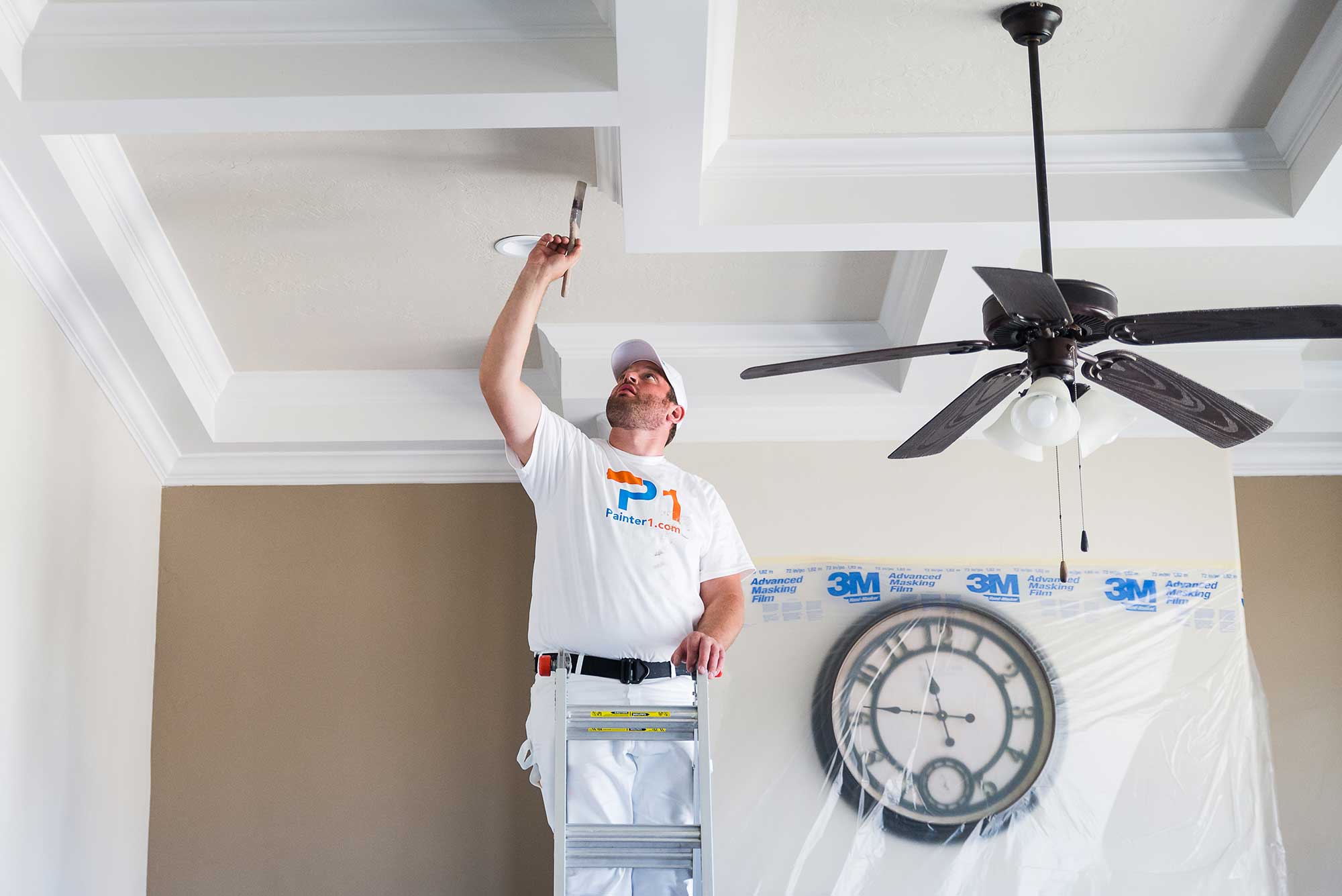 Painter1 of DFW offers professional popcorn ceiling removal in McKinney, Frisco & Allen.